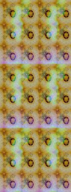 Suluboya çizim kalıbı. Dekorasyon ve tasarım için güzel bir desen. Çiçeğin suluboya çizimlerinin mükemmel deseni. Eski model. Moda baskısı. Raster illüstrasyonu.