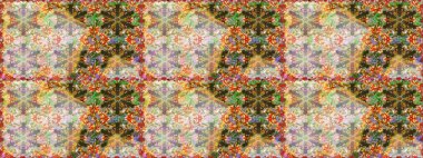 Raster illüstrasyonu. Kusursuz klasik raster altın desenli. Geleneksel oryantasyon süsü. Klasik klasik klasik arka plan. Tarafsız ve bej renklerde altın elementlerle kusursuz desen.