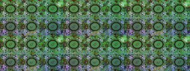 Noel, kar tanesi, yeni yıl. Yeşil ve gri renklerde, altın elementlerle kusursuz klasik desen. Yeşil ve gri renklerde altın sarısı desenler.