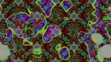 Elle boyanmış suluboya resim çizimleri, çiçekler ve bitkiler. Yeşil ve gri renkte çiçekler.