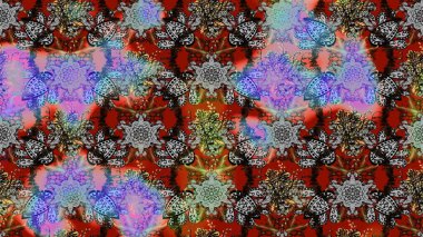 Üst manzara, yumuşak gri ve kahverengi renk. Sevgililer günü ve tebrik kartı konsepti için şık bir davetiye. Çiçek kompozisyonu, el boyası, hassas şablon. Manzaralı çiçek deseni.