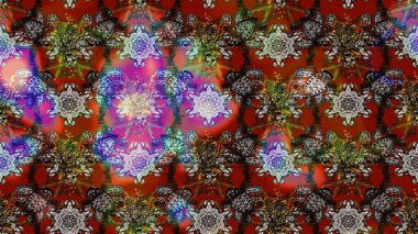 Raster illüstrasyonu. Kahverengi ve gri renklerde. Anti-stres için Raster soyut şablon sayfası.