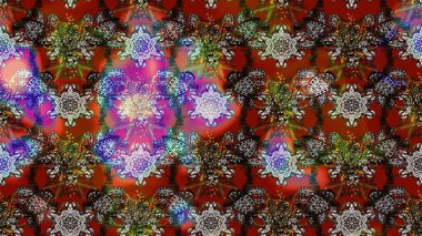 Raster illüstrasyonu. Kahverengi ve gri renklerde. Anti-stres için Raster soyut şablon sayfası.