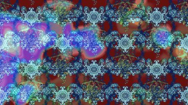 Tekstil veya kitap kapakları, imalat, duvar kağıtları, baskı, hediye paketi ve yapıştırma kitabı için çiçek eskizi geçmişi. Küçük çaplı çiçeklerdeki basit şirin desenler. Raster illüstrasyonu.