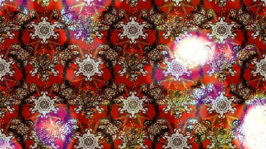 Düz Çiçek Elementleri Tasarımı. Güzel çiçek deseni. Renkli Bahar Teması eskiz kalıbı. Kahverengi ve kırmızı renkte çiçekler.