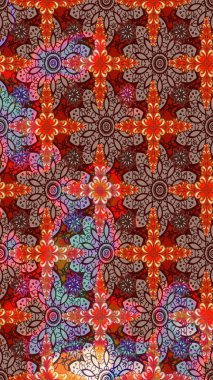 Şirin çiçek elementleri. Renkli çiçekler. Raster illüstrasyonu. Çizim.