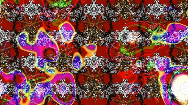 Eskiz Vintage Çiçek Deseni. Raster Kalça dokusu deseni.