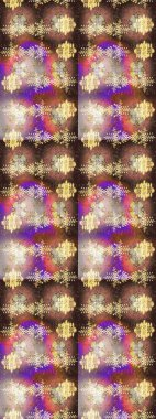 Renkli arka planda izole edilmiş kar tanelerinin düz tasarımı. Kar tanesi süsleme deseni. Kar taneleri deseni. Kar taneleri arka planda. Raster illüstrasyonu.