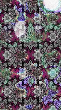 Eskiz arkaplan modeli. Suluboya, elle çizilmiş. Vadinin gri ve nötr renklerinde çiçekleri. Raster - stok.