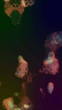 Kahverengi renkli çiçekler. Kumaş desenli papatya çiçekleri ayrıntıları.