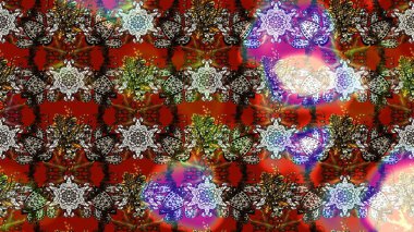 Elle boyanmış suluboya resim çizimleri, çiçekler ve bitkiler. Kahverengi ve gri renkte çiçekler.