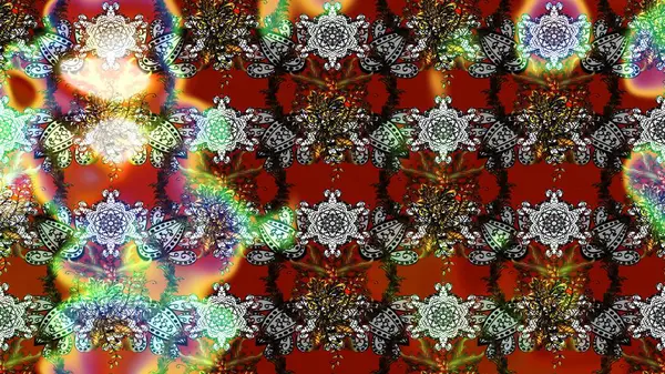 Raster deseni. Botanik çizim kalıbı. Suluboya etkisi. Organik elementler.