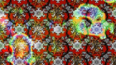 Gri ve kahverengi renkli çiçekler. Çiçek deseni. Raster illüstrasyonu. Şatafatlı bahar bahçesi dokusu. Gri ve kahverengi renkler üzerine çiçek çizimi.