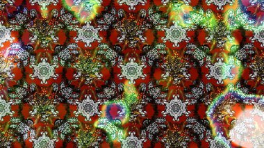 Gri ve kahverengi renkli çiçekler. Çizim çiçek deseni duvar kâğıdı olarak kullanılabilir. Raster illüstrasyonu.