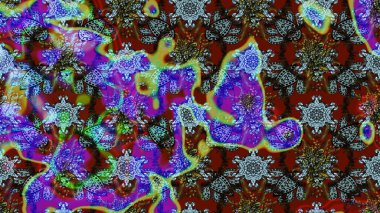 Eskiz geçmişi. Tomurcukları çiçek olan sevimli bir çiçek deseni. Eski usul. Raster illüstrasyonu. Raster. Kumaş, tekstil ve duvar kağıdı baskısı için..