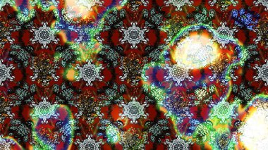 Eski usul küçük çiçekli şirin bir eskiz deseni. Kumaş, duvar kağıdı ve kağıt üzerine baskı yapmak için gelişen arka plan. Raster illüstrasyonu. Moda arka planında parlak buketler.