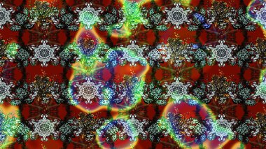 Hediye ambalaj kağıdı, tebrik kartları, posterler ve pankart tasarımı. Kahverengi ve gri renkli çiçekler. Raster düz çiçek çizim deseni.