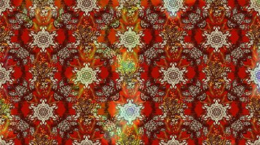 Raster stili kumaş deseni. Çiçekler suluboya çizim deseni.