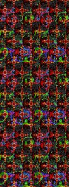 Raster. Güzel suluboya çiçekler, parlak resim ilham verici siyah ve kahverengi çiçek desenli eskiz arka plan.