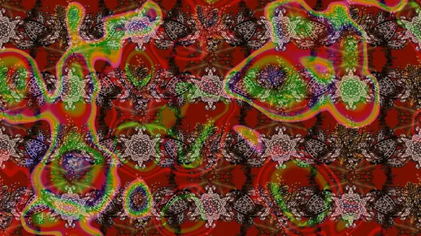 Düz Çiçek Elementleri Tasarımı. Kahverengi ve kırmızı renkte çiçekler. Renkli Bahar Teması eskiz kalıbı. Çiçek desenli eskiz, yaz çiçekleri..