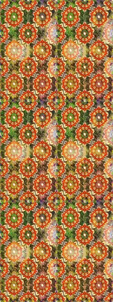 Kahverengi renklerde, altın elementlerle kusursuz desen. Doğu tarzı arabesk. Parlak dantel, stilize çiçekler, şal desenli. Kusursuz altın desenli bukleler. Hassas altın deseni açın. Raster sanatı