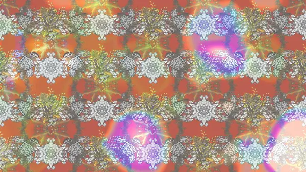 Çiçekli çiçek deseni, suluboya. Düz Çiçek Elementleri Tasarımı. Renkli Bahar Teması eskiz kalıbı. Gri ve nötr renkte çiçekler. Raster illüstrasyonu.