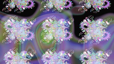 Modern gelişim, nötr raster arka plan duvar kâğıdı çizgisi, klasik desenli desenli çiçekler, çiçekli süsler. Çiçekli el çizimi çizimi deseni.