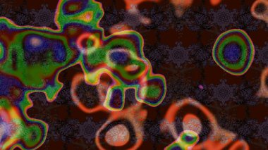 Taslak desenli, modaya uygun kumaş deseni. Renkli Bahar Teması eskiz kalıbı. Şirin çiçek elementleri. Raster illüstrasyonu. Düz Çiçek Elementleri Tasarımı.