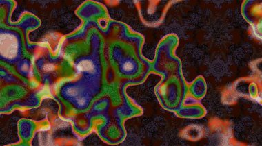 Çiçek desenli eskiz, yaz çiçekleri. Renkli Bahar Teması eskiz kalıbı. Kahverengi ve yeşil renkli çiçekler. Düz Çiçek Elementleri Tasarımı.