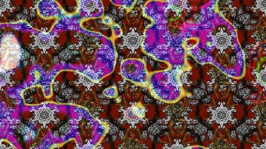 Eskiz geçmişi. Raster. Raster illüstrasyonu. Tomurcukları çiçek olan sevimli bir çiçek deseni. Kumaş, tekstil, duvar kağıdı baskısı için. Antika retro tarzı.