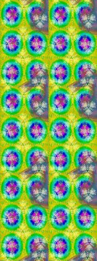 Modern çiçek arkaplanı. Parlak renkli çiçekli ve yeşil yapraklı harika bir çiçek deseni. Moda baskıları için zarif bir şablon. Halk stili.