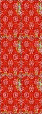 Manzaralı çiçek deseni. Çiçek kompozisyonu, el boyası, hassas şablon. Sevgililer günü ve tebrik kartı konsepti için şık bir davetiye. Üst manzara, yumuşak kırmızı ve turuncu renk.