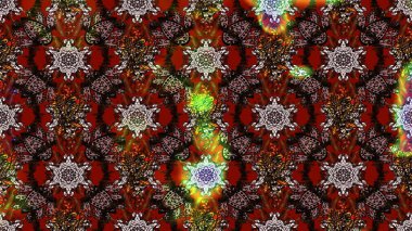 Çiçekli yaz çiçekleri. Moda baskıları için zarif bir şablon. Küçük renkli çiçekler. Küçük çiçekte güzel bir desen. Robot resim. Motley illüstrasyonu.