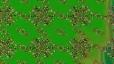 Renkli unsurlarla hareketli arka plan görüntüleri. Çiçekler. Eski model. Bayrak tarzı. Video kaydı. Şablon. Döngü. Kusursuz.. 