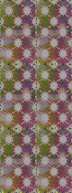 Güzel kumaş deseni. Bahar Tema Dikişsiz desen arka plan rengi. Raster çizimde sorunsuz çiçek desenli. Düz çiçek öğeleri tasarım.