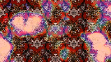 Kahverengi ve bej renklerde bahar çiçekleri. Raster çiçekleri klasik tarzda çizilmiş. Çiçekli yumuşak bir eskiz şekli. Raster illüstrasyonu.