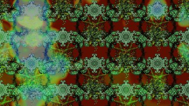 Raster stili kumaş deseni. Çiçekler suluboya çizim deseni.