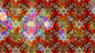 Simple cute pattern in small-scale flowers. Raster illustration. Floral sketch background for textile or book covers, manufacturing, wallpapers, print, gift wrap and scrapbooking.