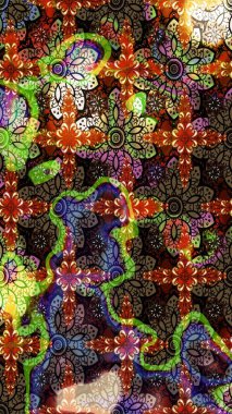 Güzel kumaş deseni. Güzel suluboya yaz çiçekleri deseni..