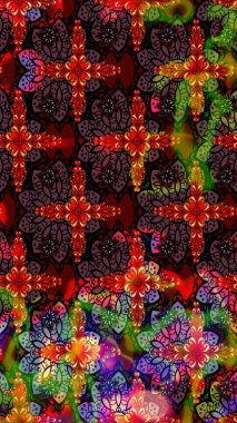 Siyah ve kahverengi renkte çiçekler. Elle boyanmış suluboya resim çizimi çiçekler ve bitkiler.