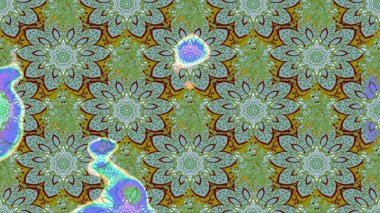 Küçük çiçekte güzel bir çiçek deseni var. Çiçekli çiçek deseni, suluboya. Raster deseni.