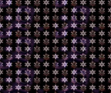 Bahar mevsimi. Tatil havası. Siyah renkli çiçekler. Raster güzel bir çiçek deseni çizmiş. Nazik romantik baskı.