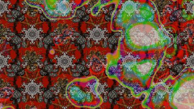 Can be used as greeting or wedding background. Raster sketch pattern with gray and brown tulip flowers. Spring tender design for natural cosmetics, perfume, florist shop. Best for wrapping paper.