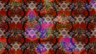 Bahar mevsimi. Nazik romantik baskı. Tatil havası. Raster güzel bir çiçek deseni çiziyor..