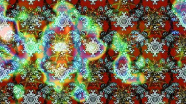 Kıvırcık, parlak örgü. Güzel, parlak, pürüzsüz kumaş, tuval. Desen, çizim, çiçek sınırı. Çiçek çelengi. Raster illüstrasyonu. Klasik eski arkaplan.