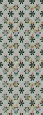 Güzel suluboya yaz çiçekleri deseni..