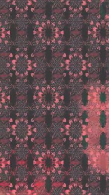 Renkli unsurlarla hareketli arka plan görüntüleri. Çiçekler. Eski model. Bayrak tarzı. Video kaydı. Şablon. Döngü. Kusursuz.. 