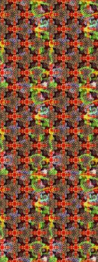 Siyah ve bej üzerine çiçekler. Suluboya, elle çizilmiş. Eskiz arkaplan modeli. Raster stoku.