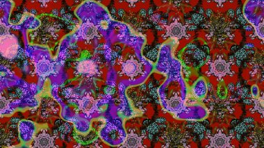 Zarif, parlak ve eskiz kırmızı ve kahverengi desenli. Sabıka baskıları, bebek kıyafetleri, duvar kâğıtları, paket kutuları vb..