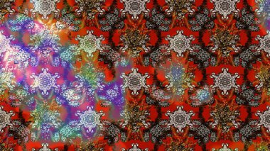 Raster Güzel kumaş deseni. Çiçek arkaplan ile soyut zarafet çizim deseni.